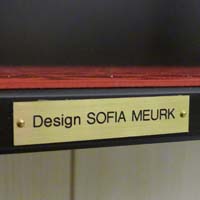Vitrinsk&aring;p beskuret. Design SOFIA MEURK. Foto Sofia Meurk